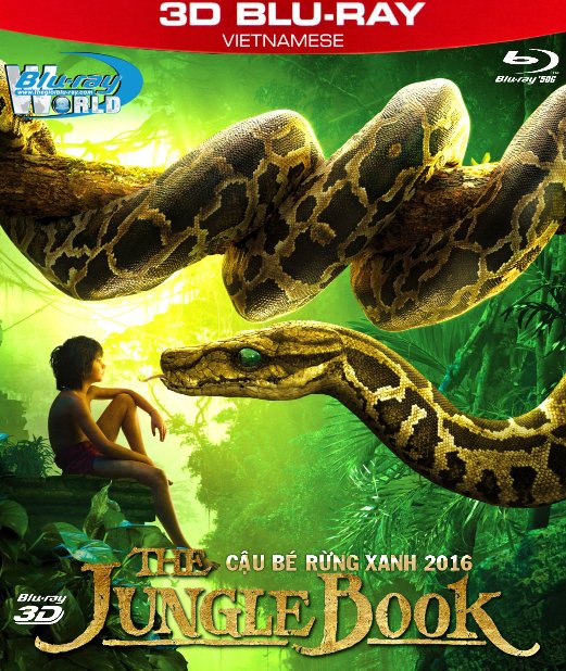 Z187.The Jungle Book 2016 - CẬU BÉ RỪNG XANH 3D50G (DTS - HD MA 7.1)